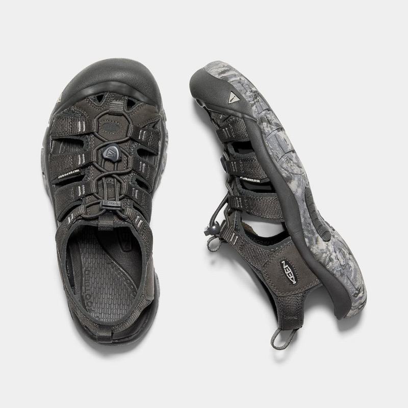 Keen Newport H2 Womens Hiking Sandals Black Stockists NZ (8679-NIGWT)